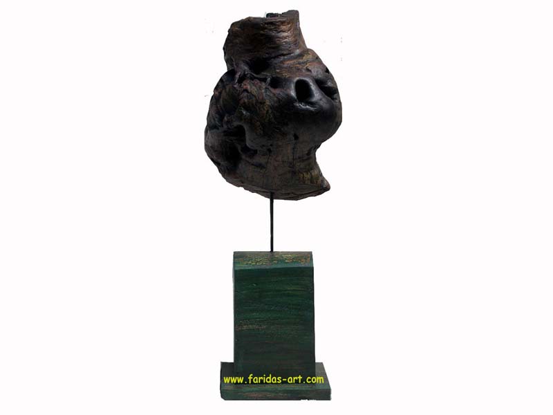 Hiasan dari Akar Fosil-Natural